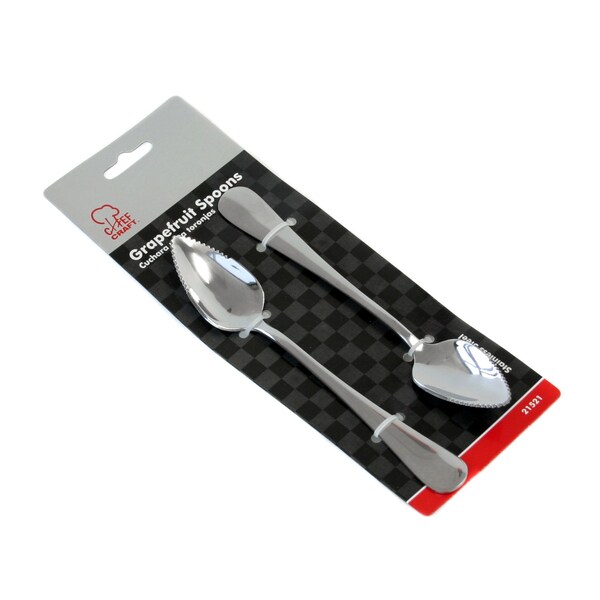 3-1/4 In. W X 9 In. L Silver Stainless Steel Grapefruit Spoon Set